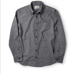 Taylor stitch Mechanic shirt in slate herringbone